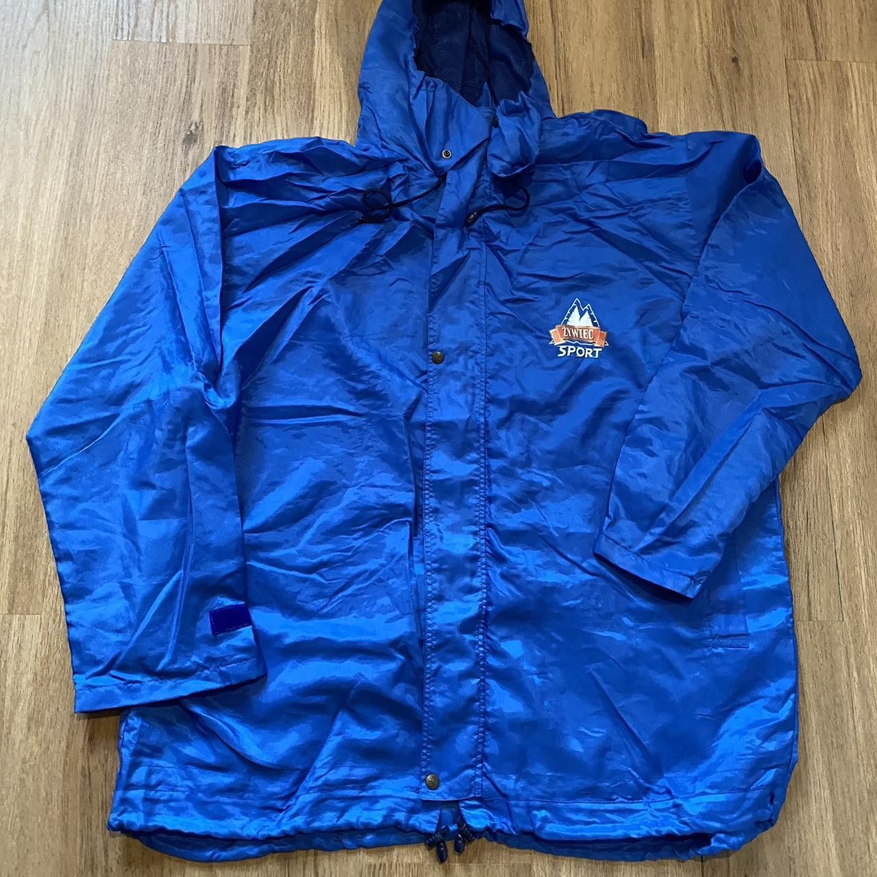 Other Blue vintage 90s Żywiec Beer Rain Jacket Size US XXL / EU 58 / 5 - 2 Thumbnail