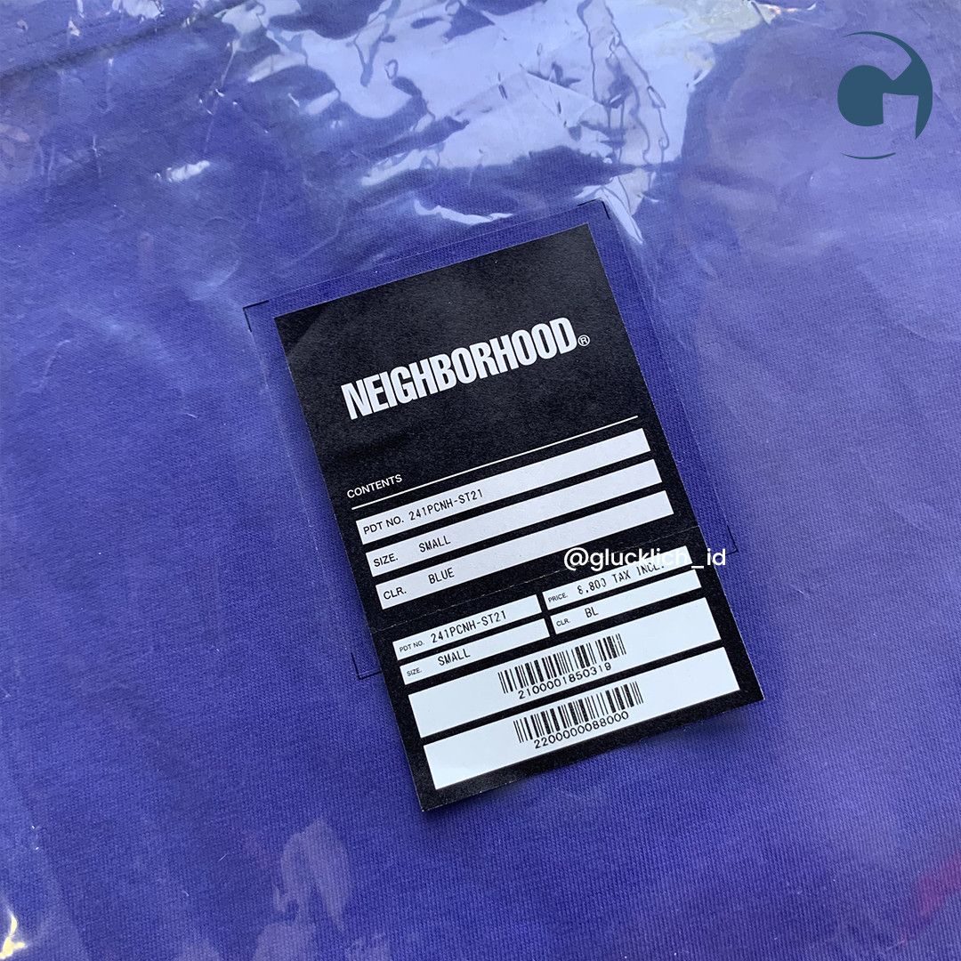 Neighborhood Neighborhood, NH . Tee SS-21 in Blue Size US S / EU 44-46 / 1 - 4 Thumbnail