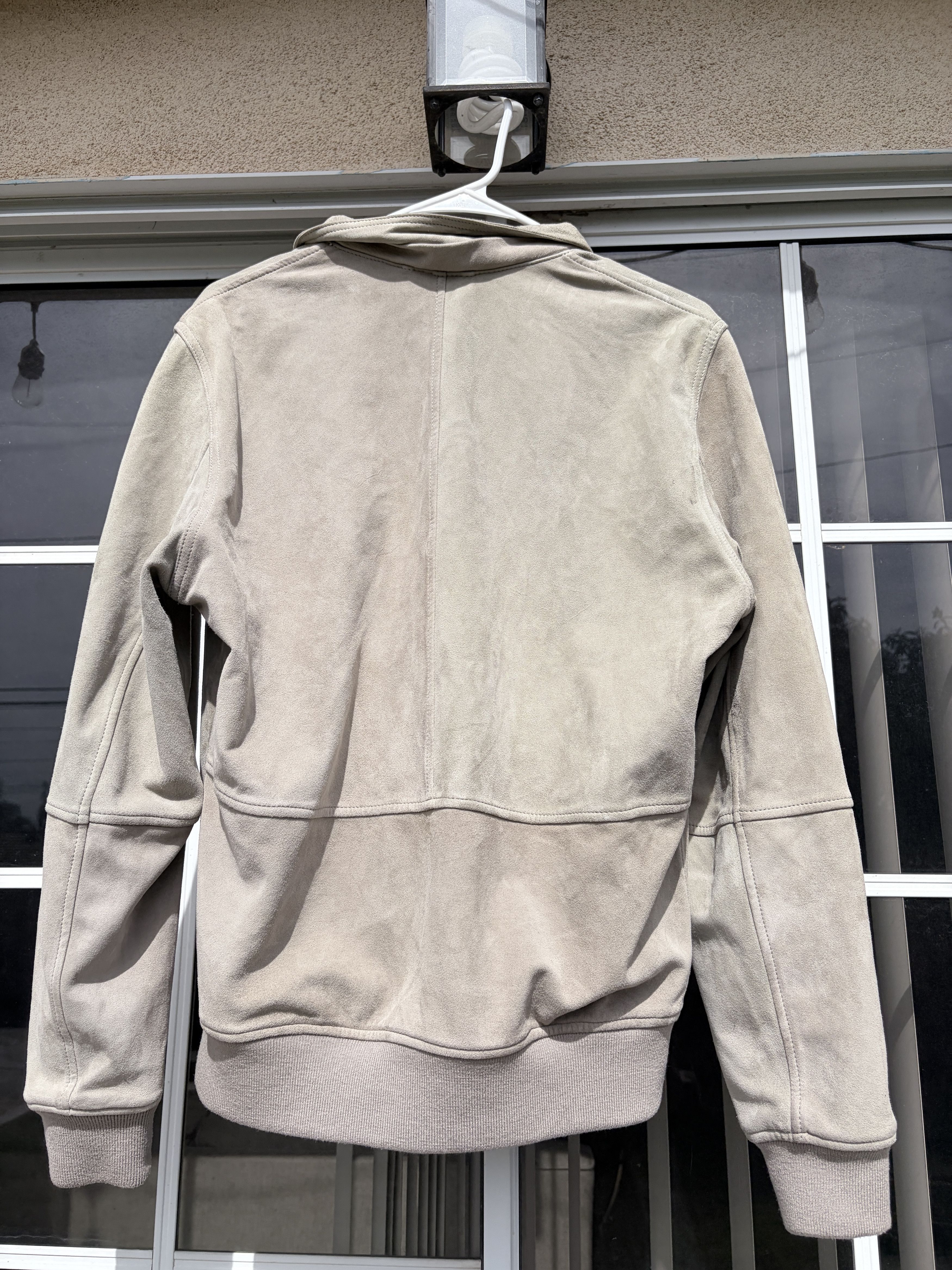 Massimo Dutti Massimo Dutti Goat Suede Jacket Size US M / EU 48-50 / 2 - 2 Thumbnail