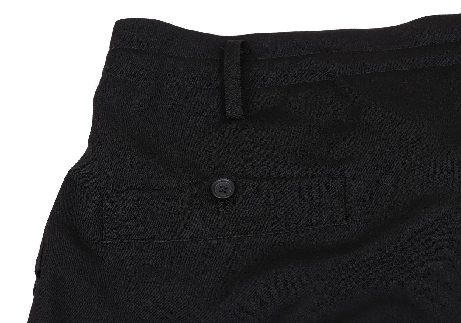 Yohji Yamamoto Yohji Yamamoto Wool Gabardine Strap Pants Size US 34 / EU 50 - 12 Thumbnail