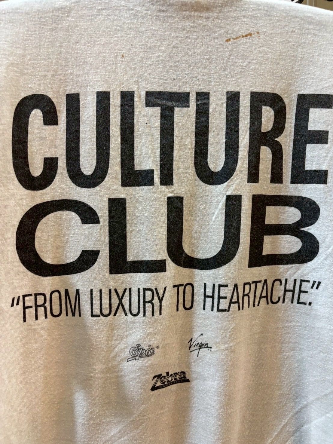 Band Tees Culture Club 80’ vintage T shirt Size US M / EU 48-50 / 2 - 7 Thumbnail