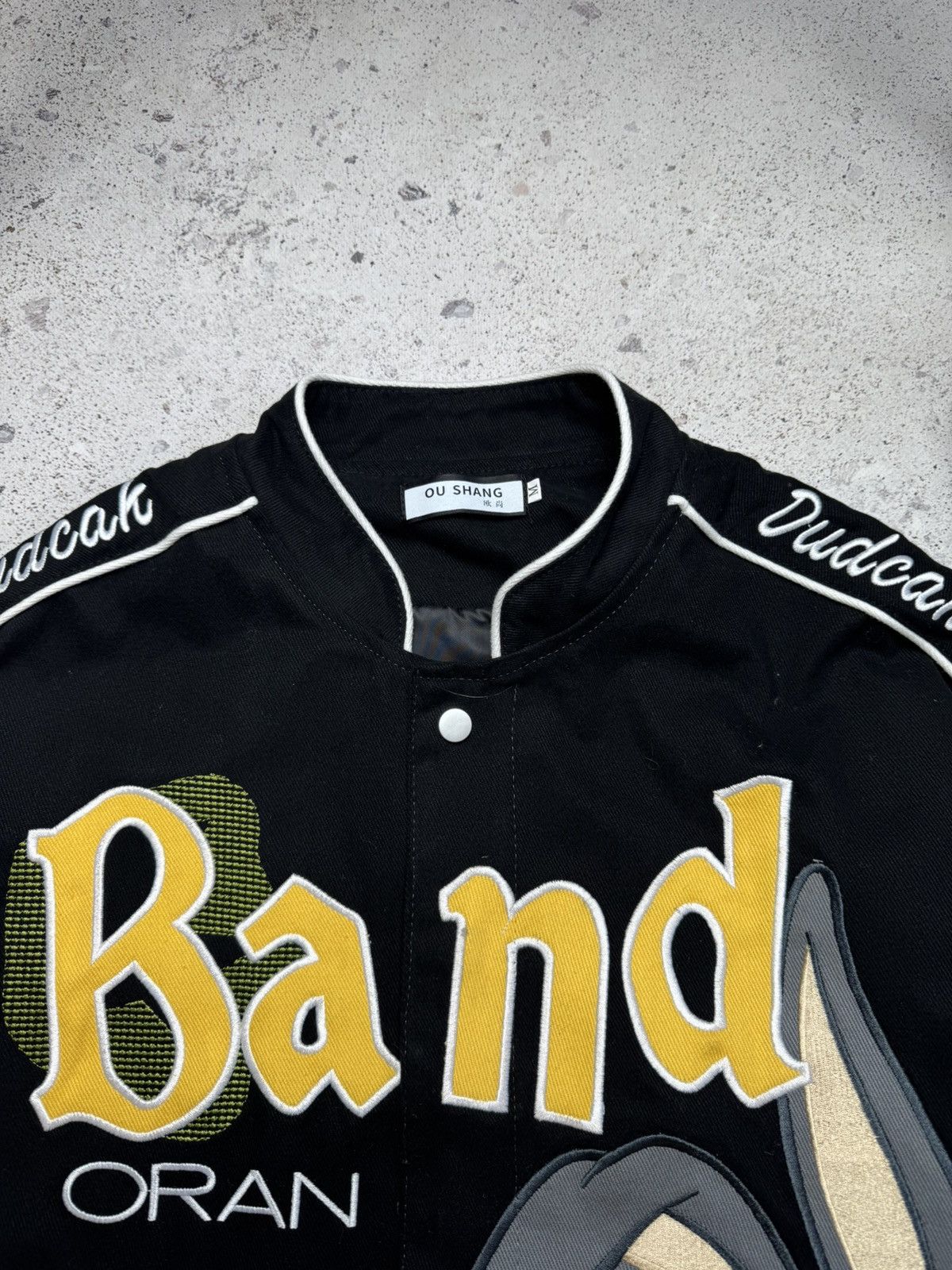 Japanese Brand × NBA Band Oran Bugs Bunny Racing Jacket Nascar F1 M Black Unisex Size US M / EU 48-50 / 2 - 7 Thumbnail