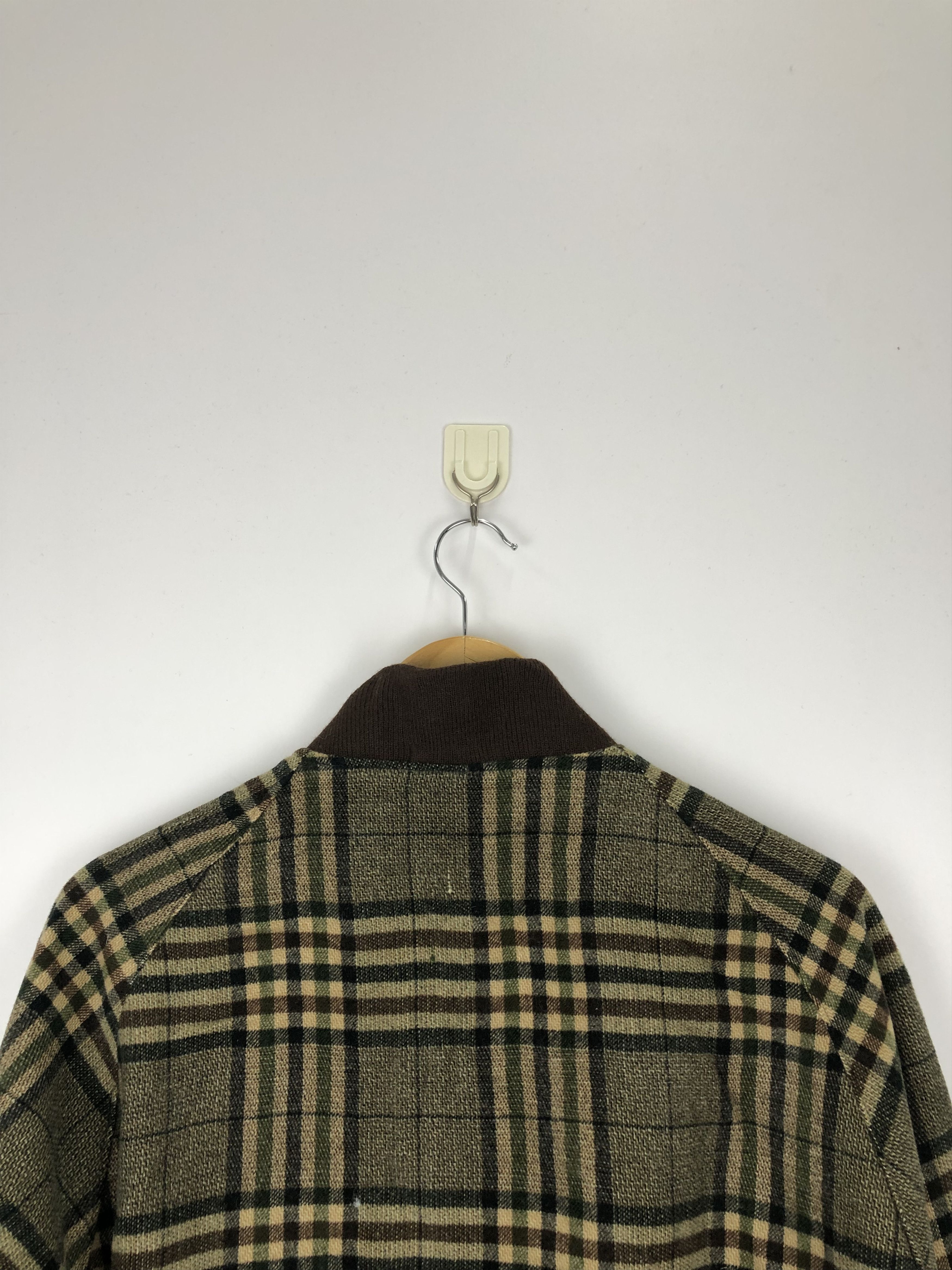 Vintage Vintage 90s Japanese Brand Zipper Plaid Varsity Jacket V0412 Size US M / EU 48-50 / 2 - 4 Thumbnail