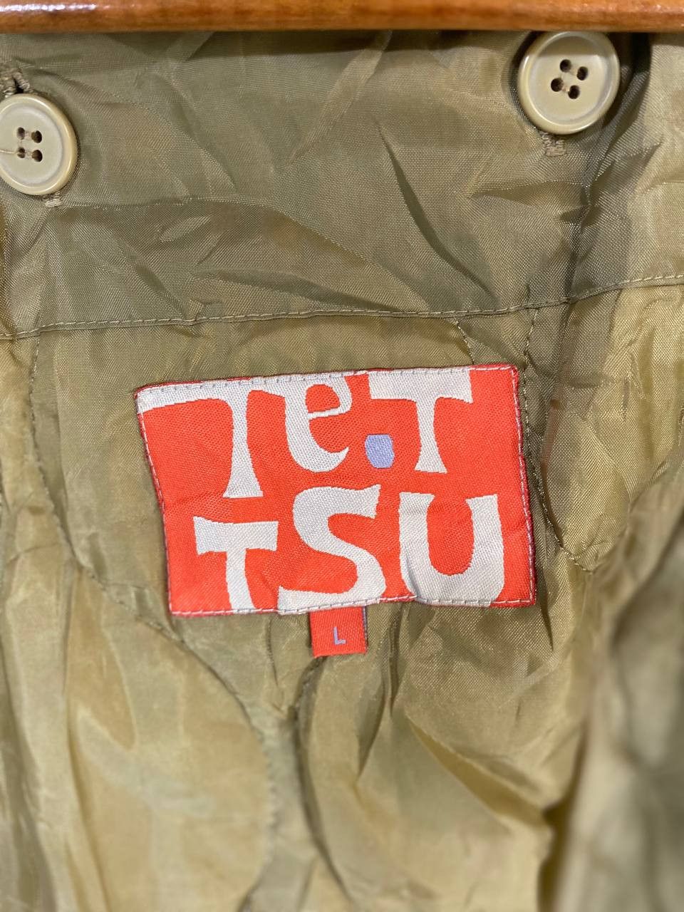 Japanese Brand tettsu japanese brands hard khakis winter jacket nice design Size US L / EU 52-54 / 3 - 7 Thumbnail