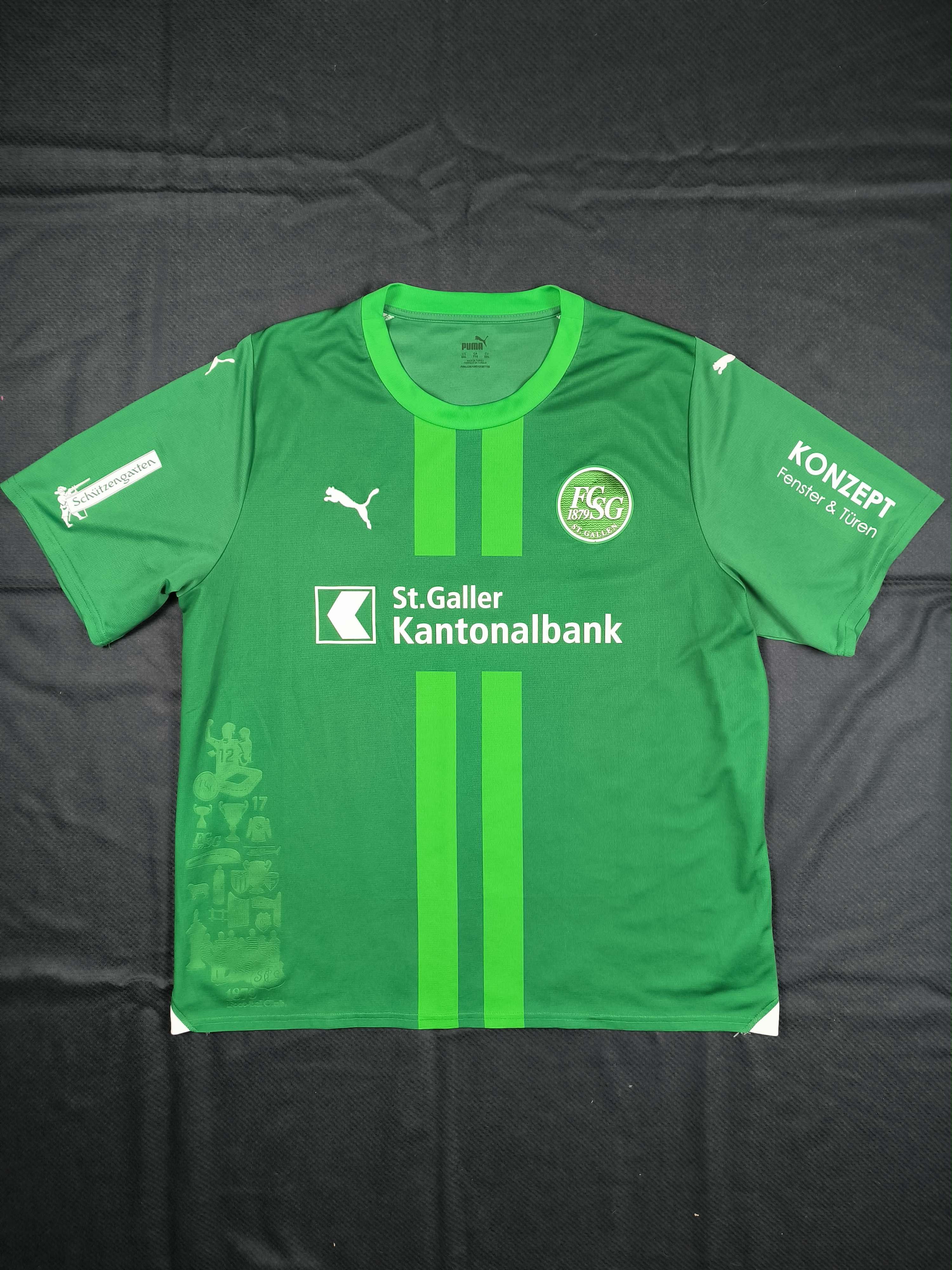 Puma St Gallen 2023-24 Puma home football jersey shirt size XXL Size US XXL / EU 58 / 5 - 1 Thumbnail