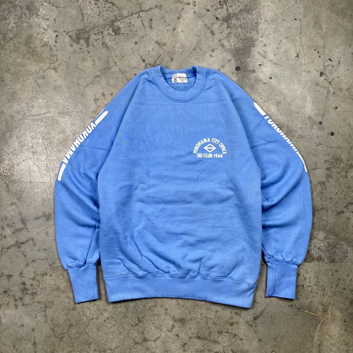 Japanese Brand × Vintage Rare 90s Japan Yokohama Ski Club Crewneck Size US S / EU 44-46 / 1 - 1 Thumbnail