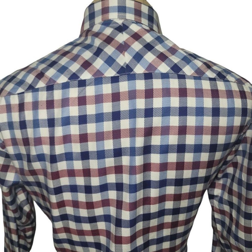 Johnston & Murphy Johnston & Murphy Tailored Fit Woven Long Sleeve Shirt. Size US L / EU 52-54 / 3 - 5 Thumbnail