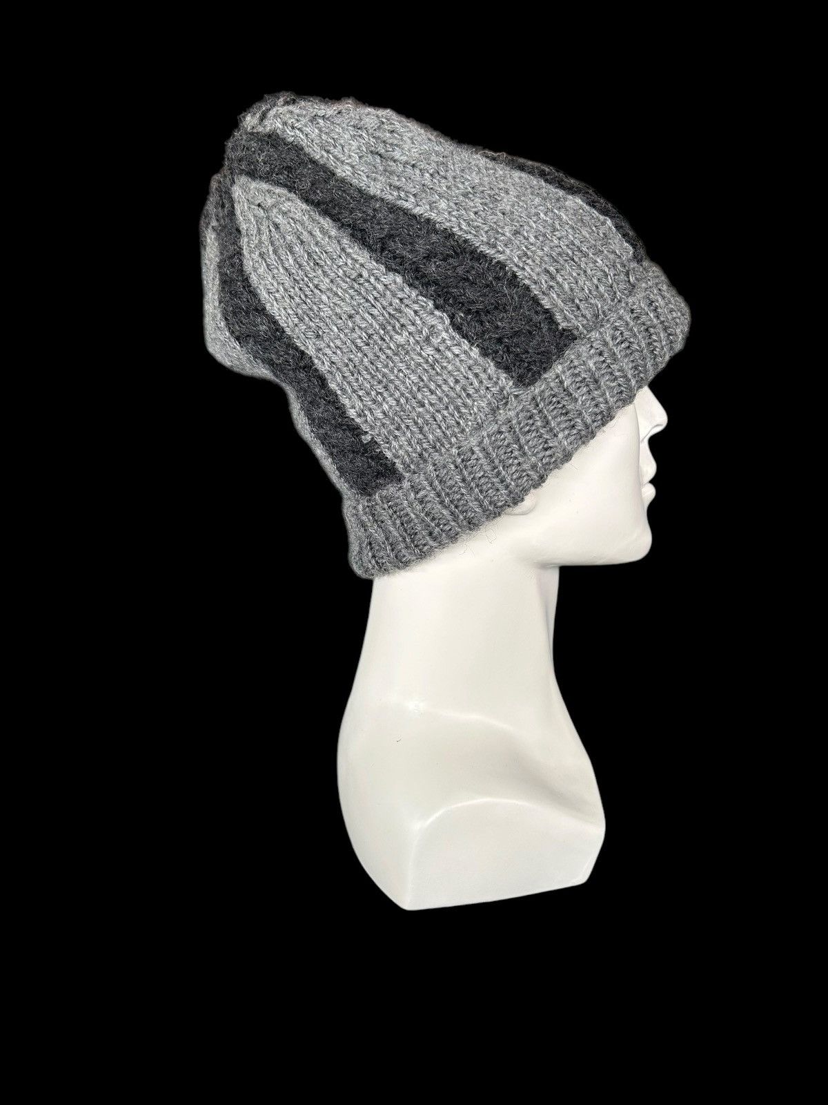 Japanese Brand × Kapital × Vintage Crochet knitted handmade Beanie Hats ☠️☠️ Size ONE SIZE - 3 Thumbnail