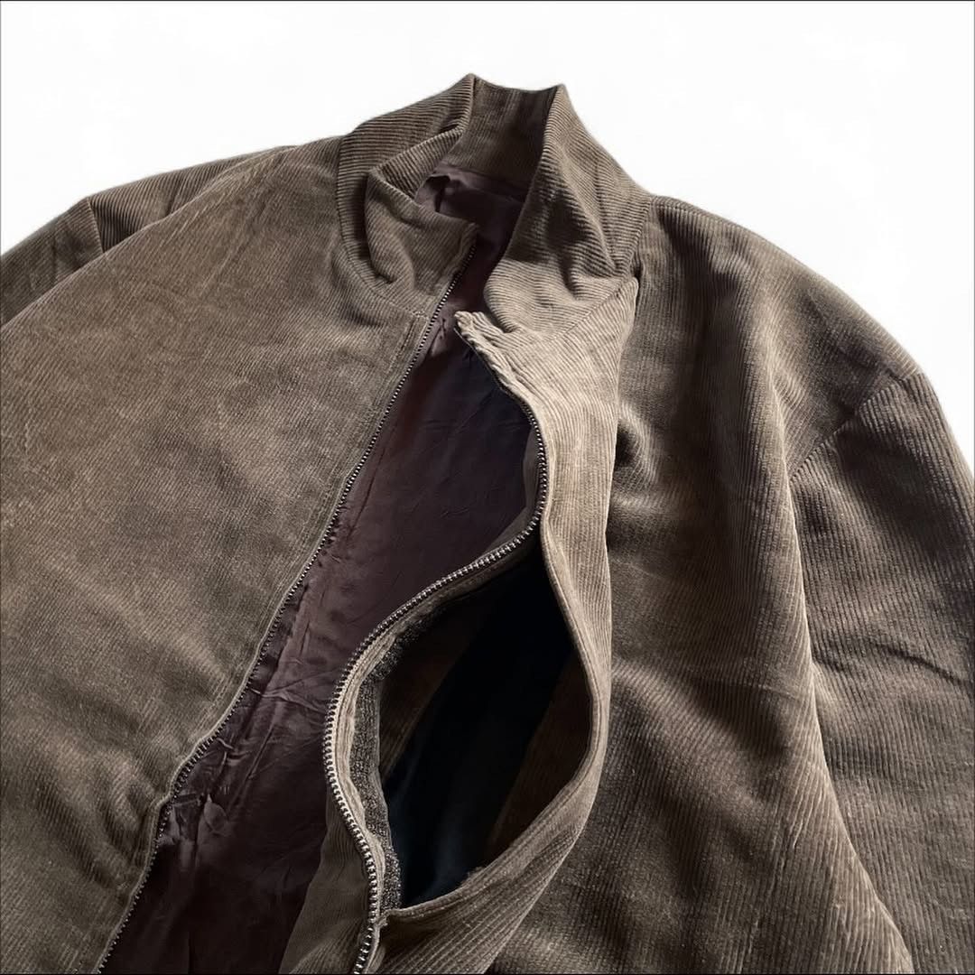 Issey Miyake TETE HOMME Hidden Pocket Corduroy Jacket Size US L / EU 52-54 / 3 - 9 Thumbnail