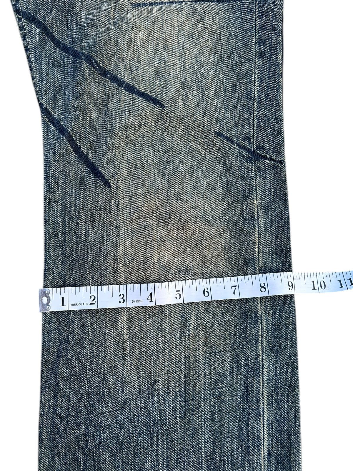 Kapital Vintage Takeo Kikuchi Japanese Distressed Denim Jeans Size US 32 / EU 48 - 19 Thumbnail