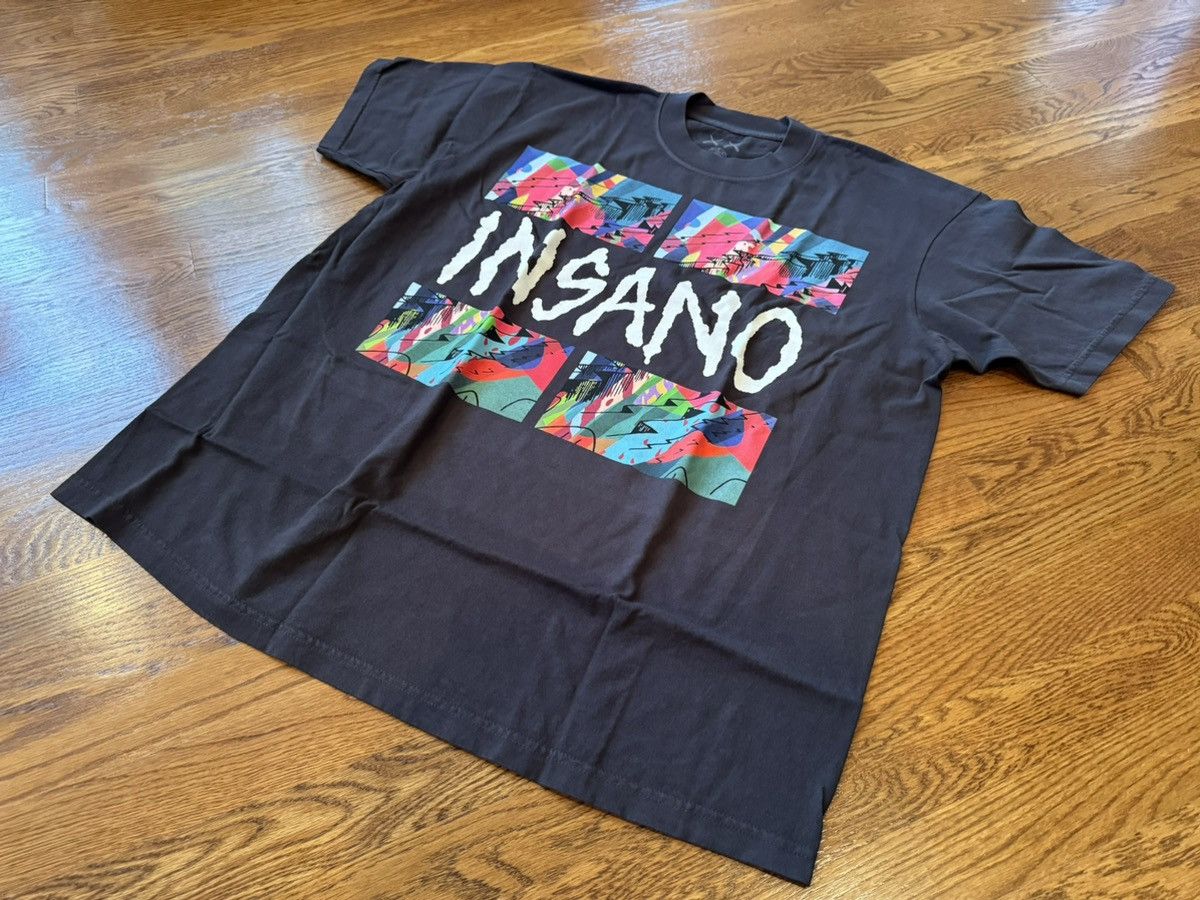 Kid Cudi Large Kid Cudi Kaws Insano Black Tee Shirt Size US L / EU 52-54 / 3 - 2 Thumbnail