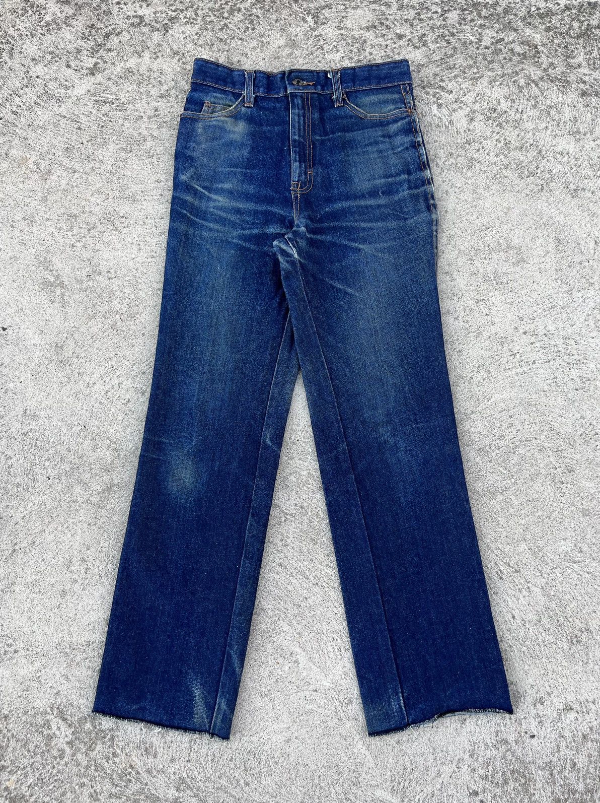 Hysteric Glamour × Japanese Brand × Vintage Vintage 80’s Stanrose Wash Flared Jeans Size US 28 / EU 44 - 9 Thumbnail