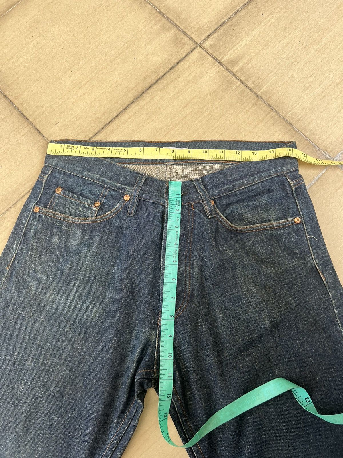 Acne Studios Vintage ACNE JEANS Muddy Denim Redline Selvedge Jeans ...