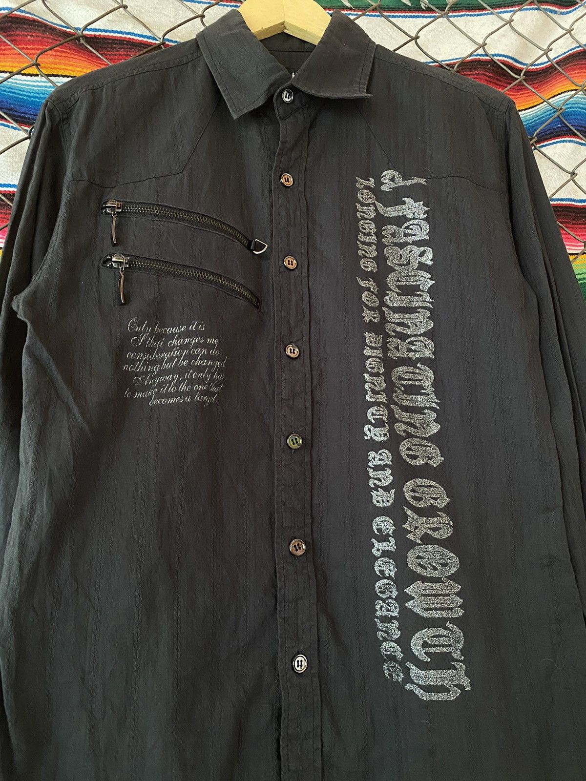 Hysteric Glamour Y2k Wild Life ifsixwasnine punk shirt Size US L / EU 52-54 / 3 - 3 Thumbnail