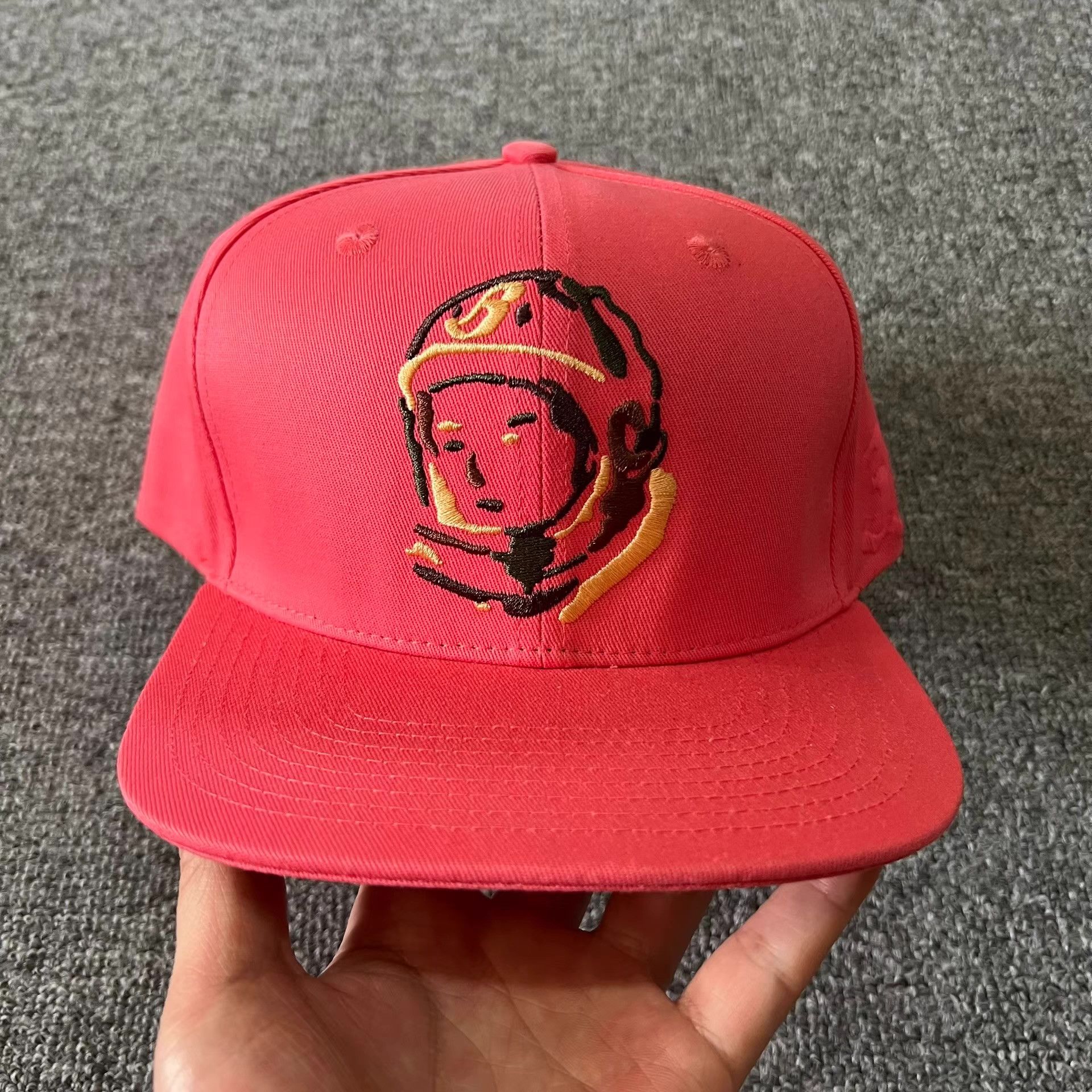 Billionaire Boys Club BBCClassicEmbroideredAstronautHeadFlatBrim Baseball Cap Q7 Size ONE SIZE - 1 Thumbnail