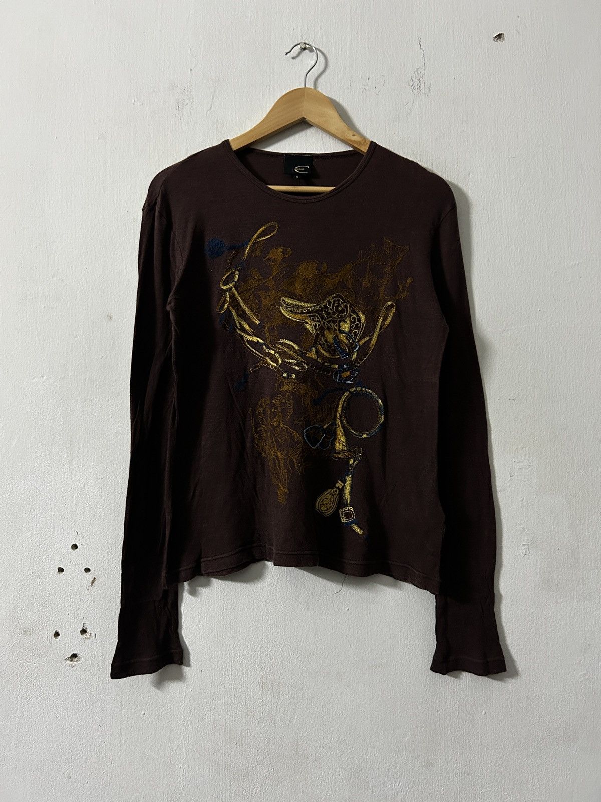 Just Cavalli Vintage avantgarde just cavalli archive longsleeve Size M / US 6-8 / IT 42-44 - 1 Thumbnail