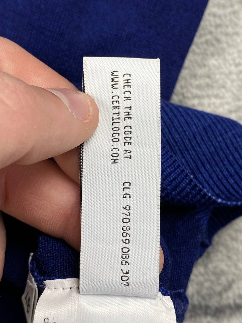 C.P. Company CP Company Wool Knit Sweater Men Size 48 Blue Size US M / EU 48-50 / 2 - 5 Thumbnail
