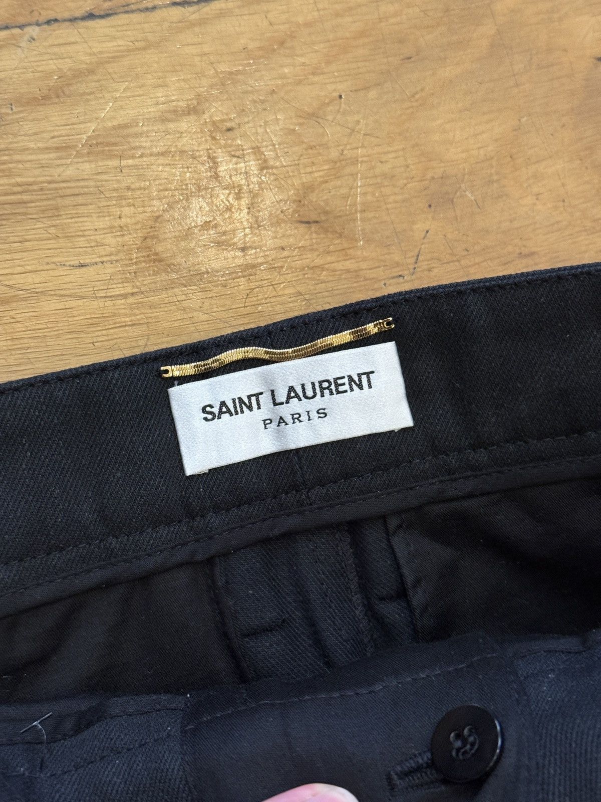 Saint Laurent Paris Bootcut Jeans Size US 28 / EU 44 - 5 Thumbnail