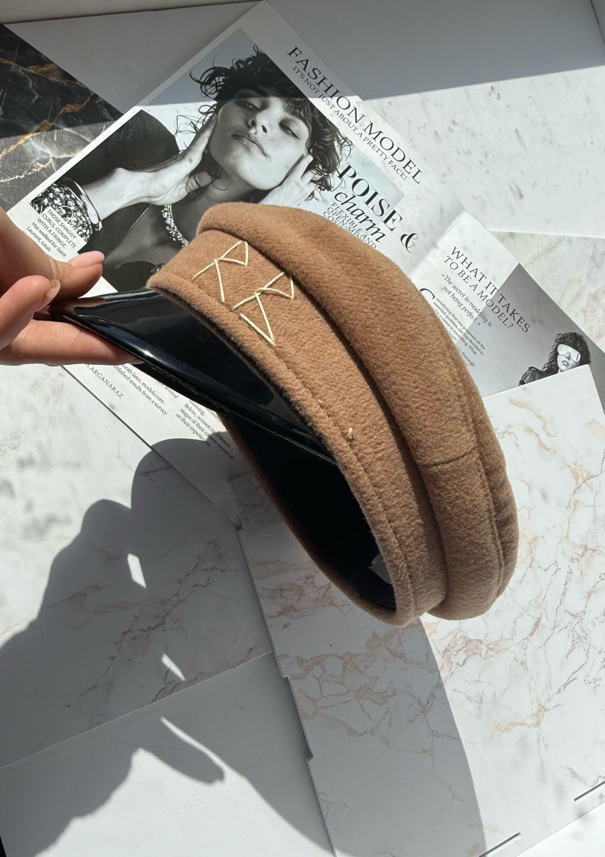 Ruslan Baginskiy Ruslan Baginskiy brown hat Size ONE SIZE - 8 Thumbnail