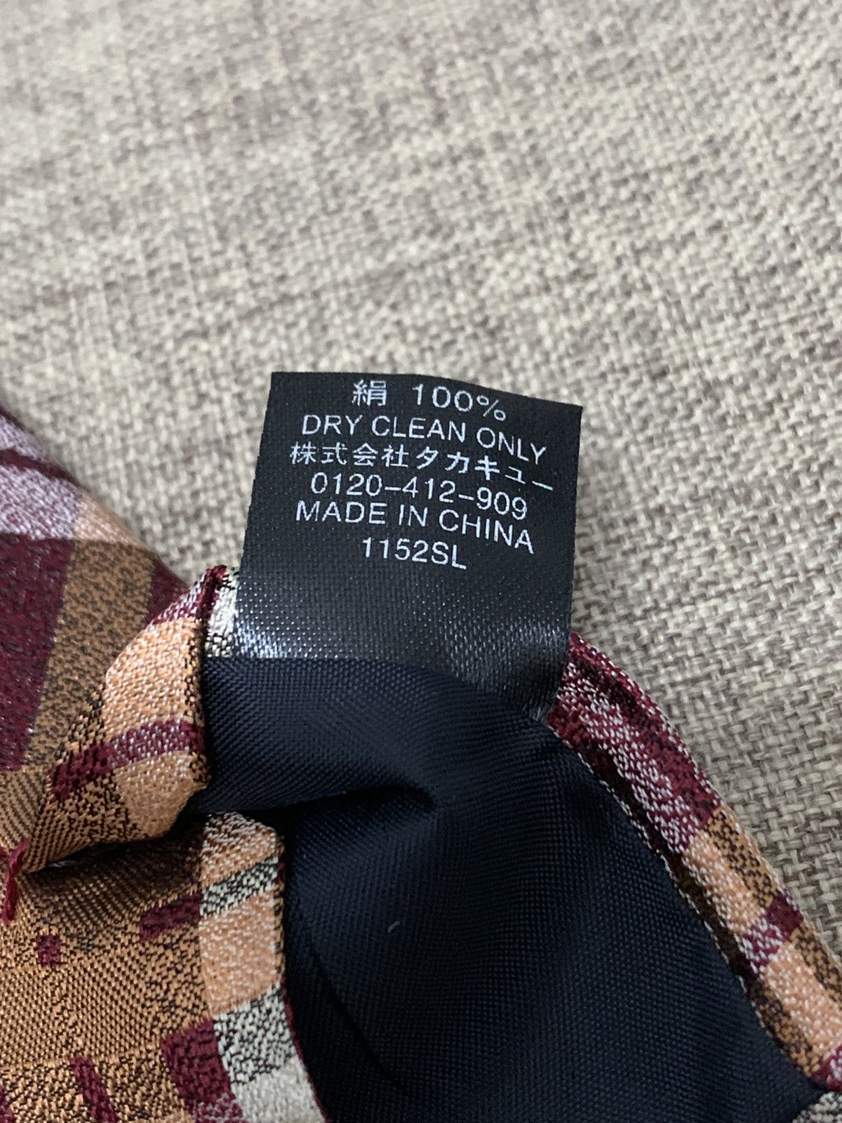 Kansai Yamamoto KANSAI YAMAMOTO x SHIRTS CODE Plaid Ties Size ONE SIZE - 8 Thumbnail