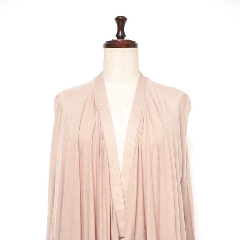 Helmut Lang HELMUT LANG sizeP Irregularly shaped nude pink cardigan Size M / US 6-8 / IT 42-44 - 3 Thumbnail