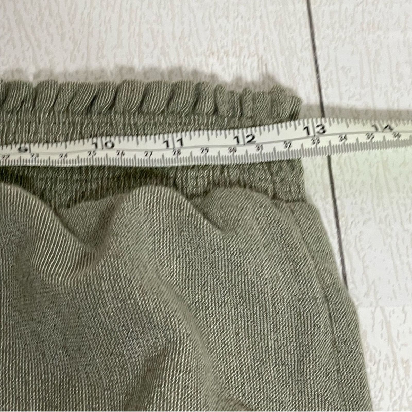 Other Lost + Wander Olive Green Strapless Romper XS Pockets NWOT Size 25" / US 0 / IT 36 - 5 Thumbnail
