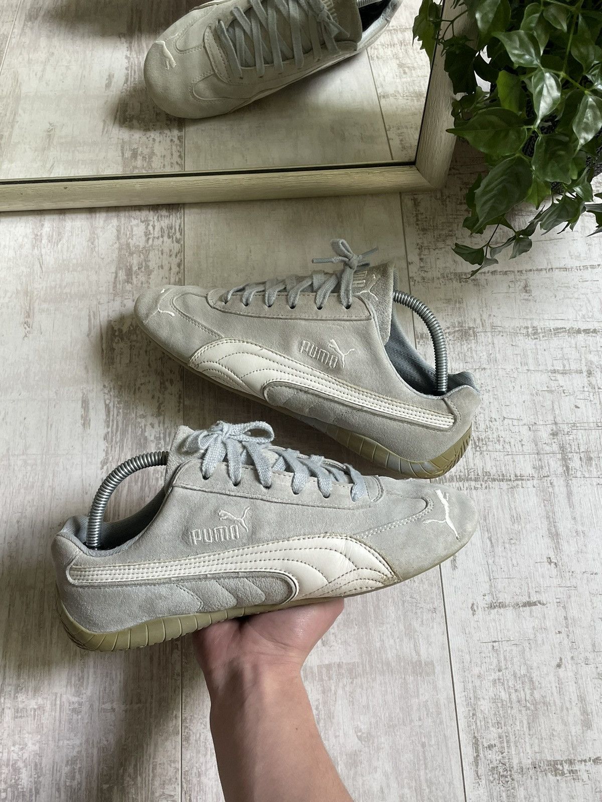 Puma Vintage 00’s Puma Speedcat OG Sneakers Blue Archive RARE Size US 7 / EU 40 - 2 Thumbnail