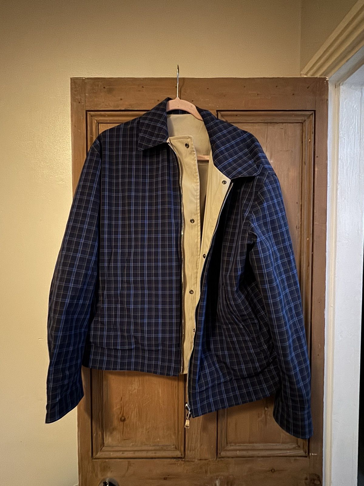 Paul & Shark Paul & Shark Reversible Plaid Light Jacket (SS Collection) Size US L / EU 52-54 / 3 - 1 Thumbnail