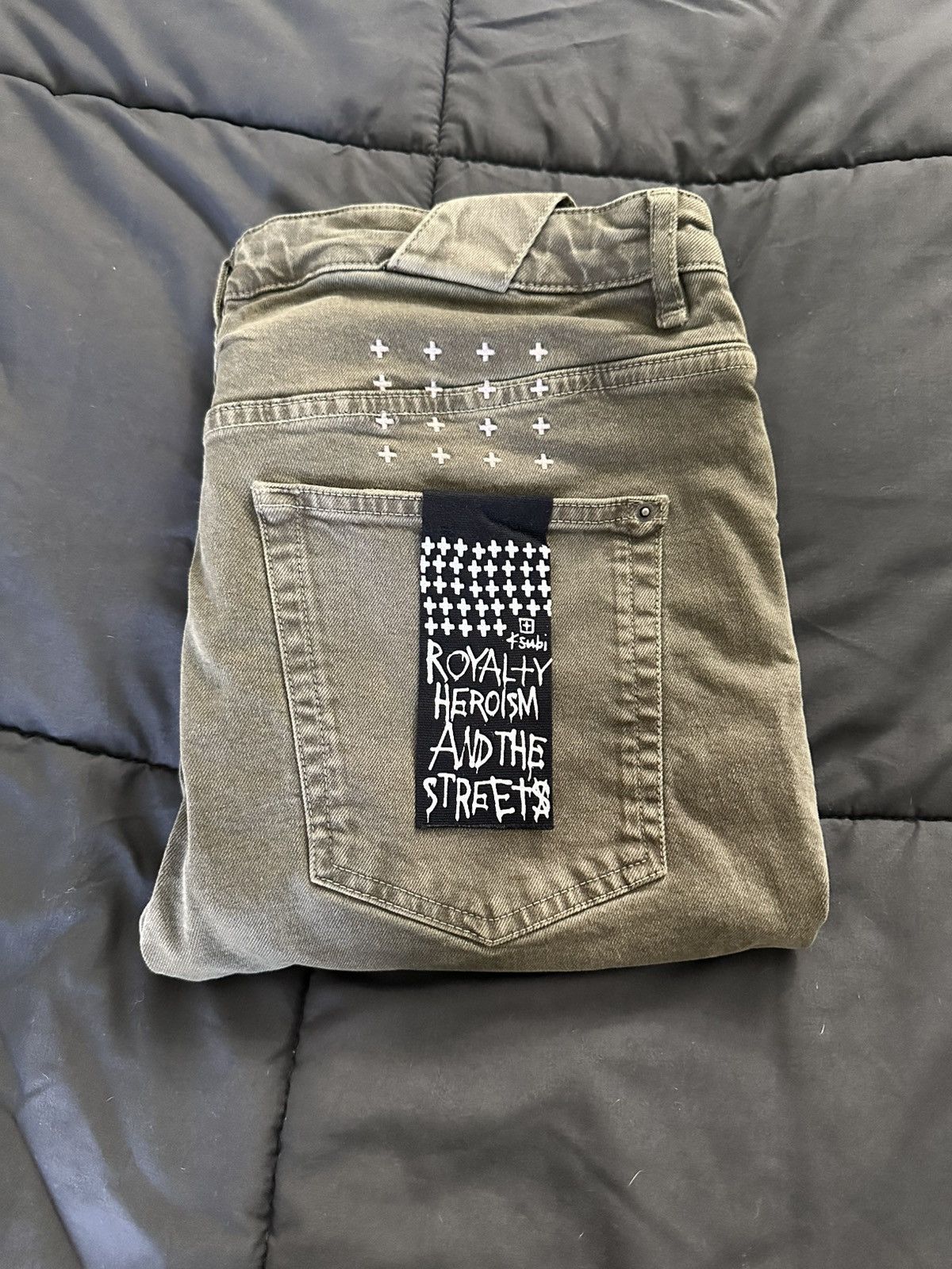 Ksubi Ksubi Green Denim Slim fit Size US 34 / EU 50 - 1 Thumbnail