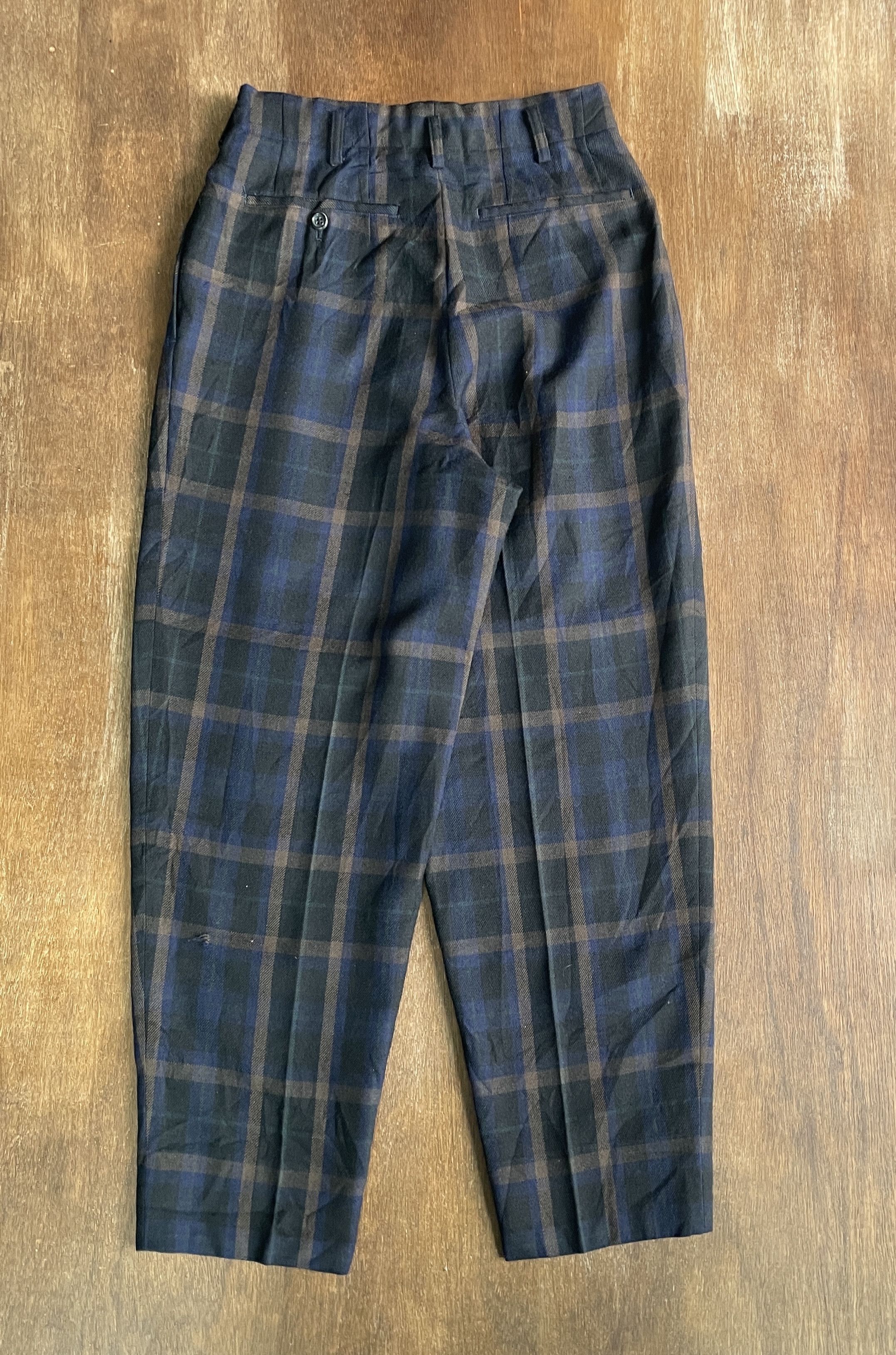 CDGH1990 Tartan Balloon Pants