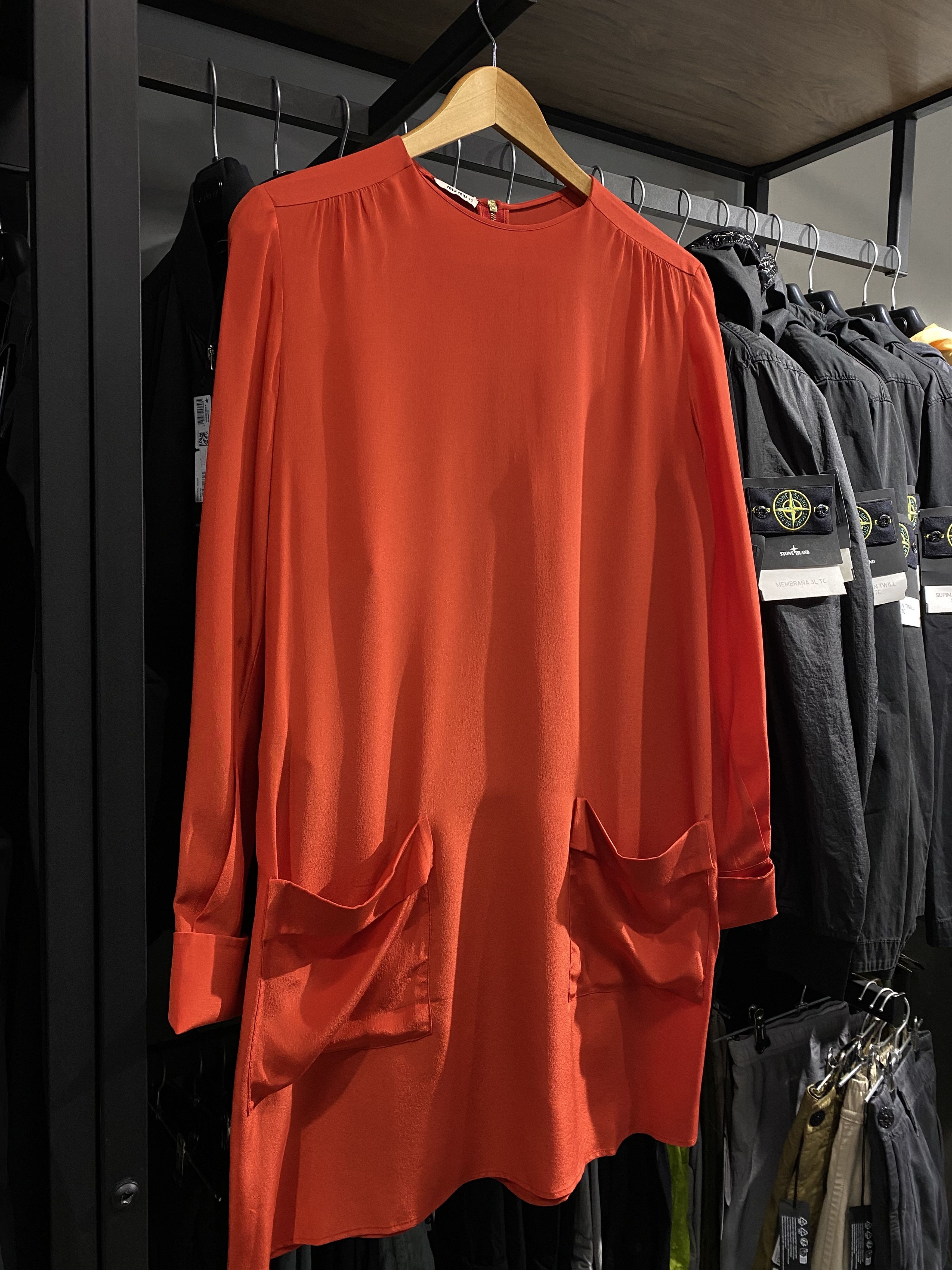 Miu Miu Rare vintage Miu Miu Red Silk Dress Size 40 Size S / US 4 / IT 40 - 3 Thumbnail