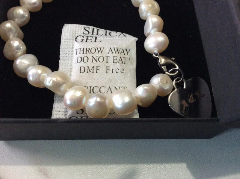 Designer lovely white beads making for her nice bracelet Size ONE SIZE - 2 Thumbnail