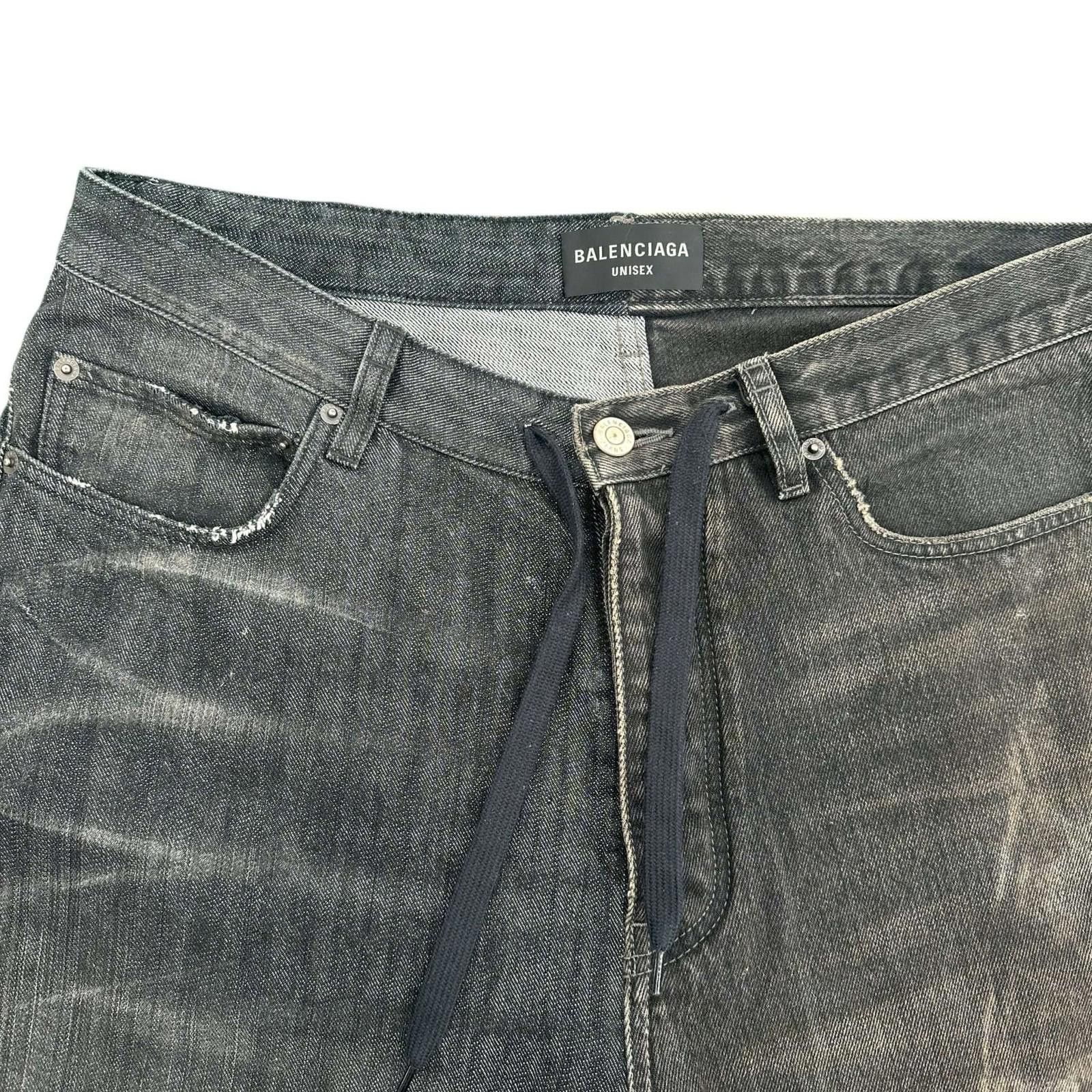 Balenciaga Balenciaga 2024 Fifty Fifty Hybrid Jeans S Size US 30 / EU 46 - 2 Thumbnail