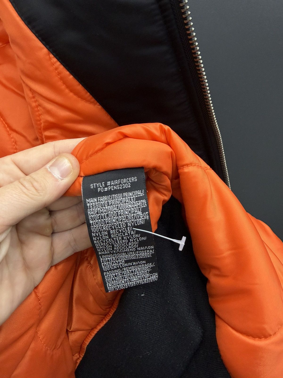 Schott Schott MA-1 Army Type U Bomber Flight Jackett Size XXL Size US XXL / EU 58 / 5 - 8 Thumbnail