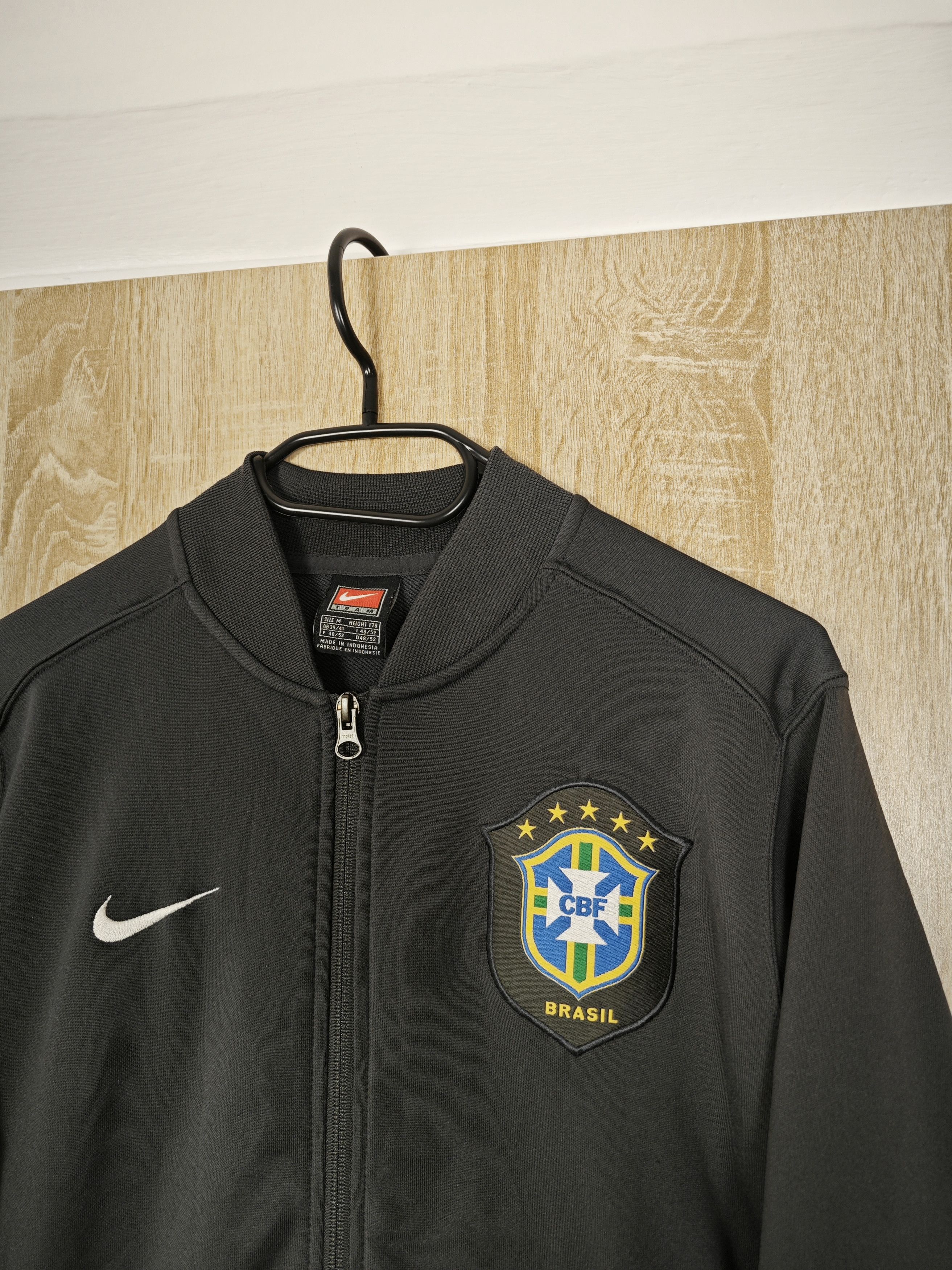 Nike nike brasil vintage zip hoodie Size US L / EU 52-54 / 3 - 3 Thumbnail