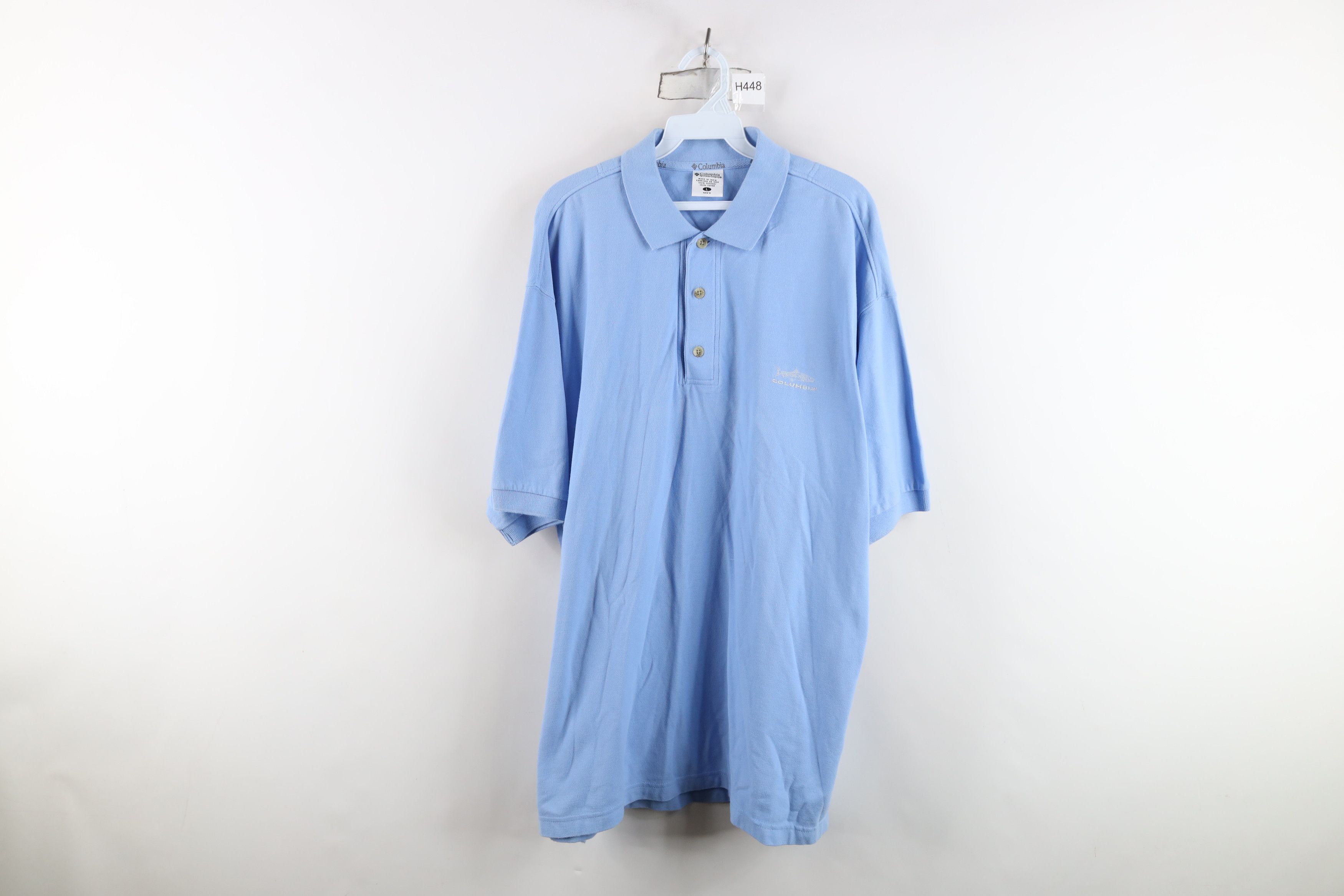 Columbia Vintage Columbia Spell Fish Baggy Fit Collared Polo Shirt Size US L / EU 52-54 / 3 - 1 Thumbnail