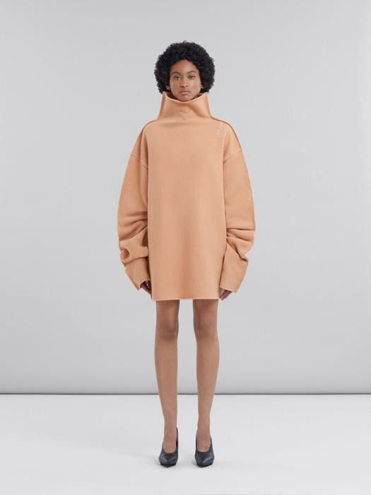 Marni o1w1db11125 Roll-Neck Sweater in Orange Size S / US 4 / IT 40 - 2 Thumbnail