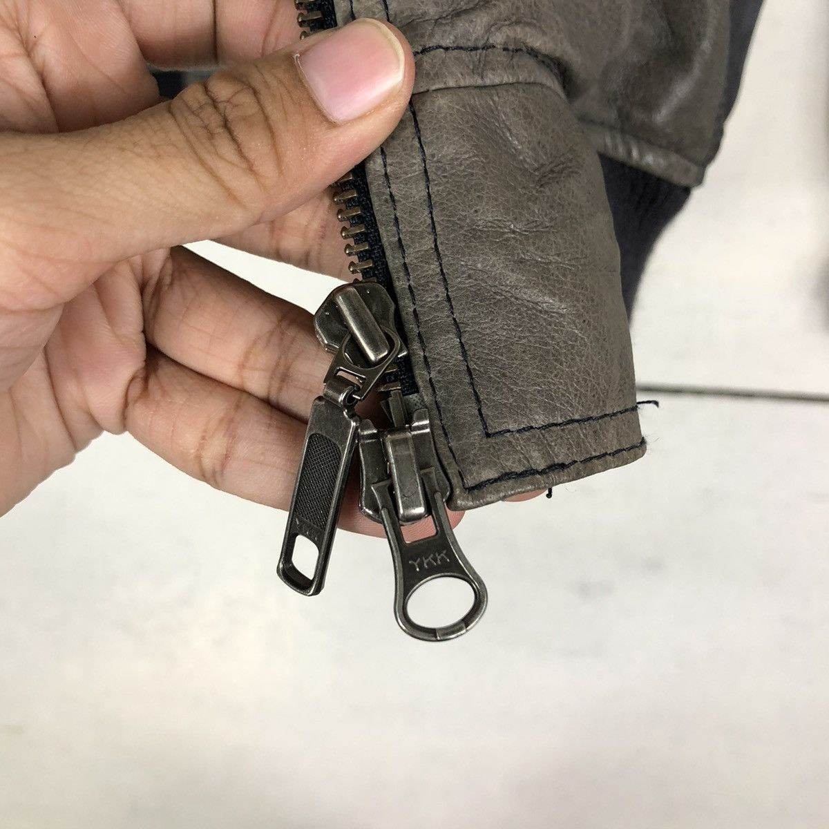 Japanese Brand 🔥VINTAGE CROPPED BIKER LEATHER JACKET PIGSKINS LIDAH JAPAN Size US S / EU 44-46 / 1 - 18 Thumbnail