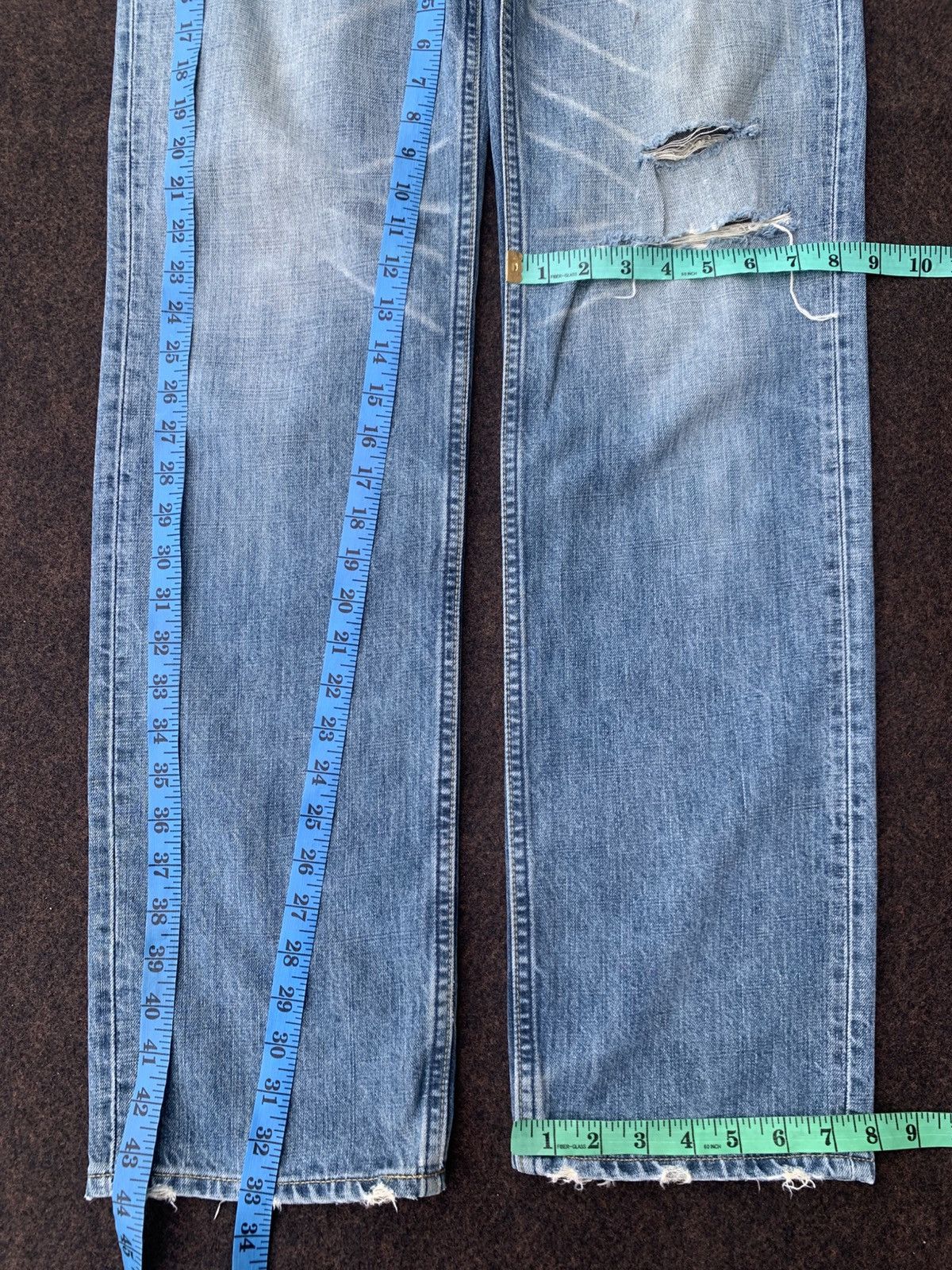 Levi's Vintage Distressed Levi's 502. Size US 32 / EU 48 - 3 Thumbnail