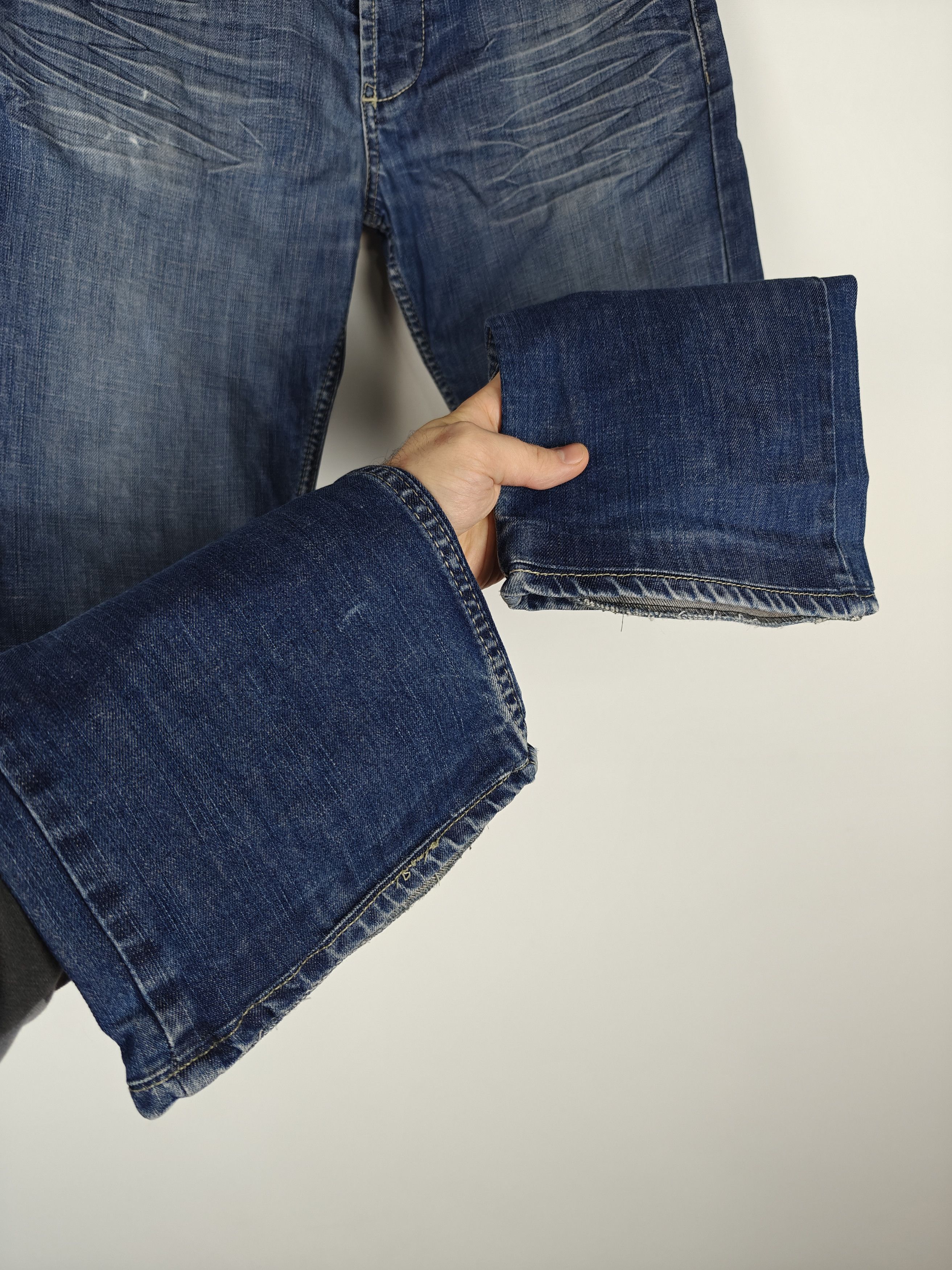 Diesel Diesel Denim Jeans Blue Pants VTG Pocket Logo 32X27 Size US 32 / EU 48 - 7 Thumbnail