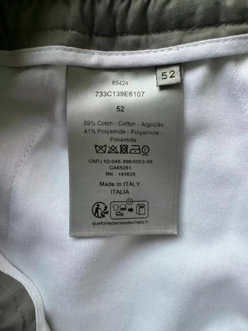 Dior Dior Ss23 solid color drawstring casual pants 2501-Nextarro Size US 36 / EU 52 - 8 Thumbnail