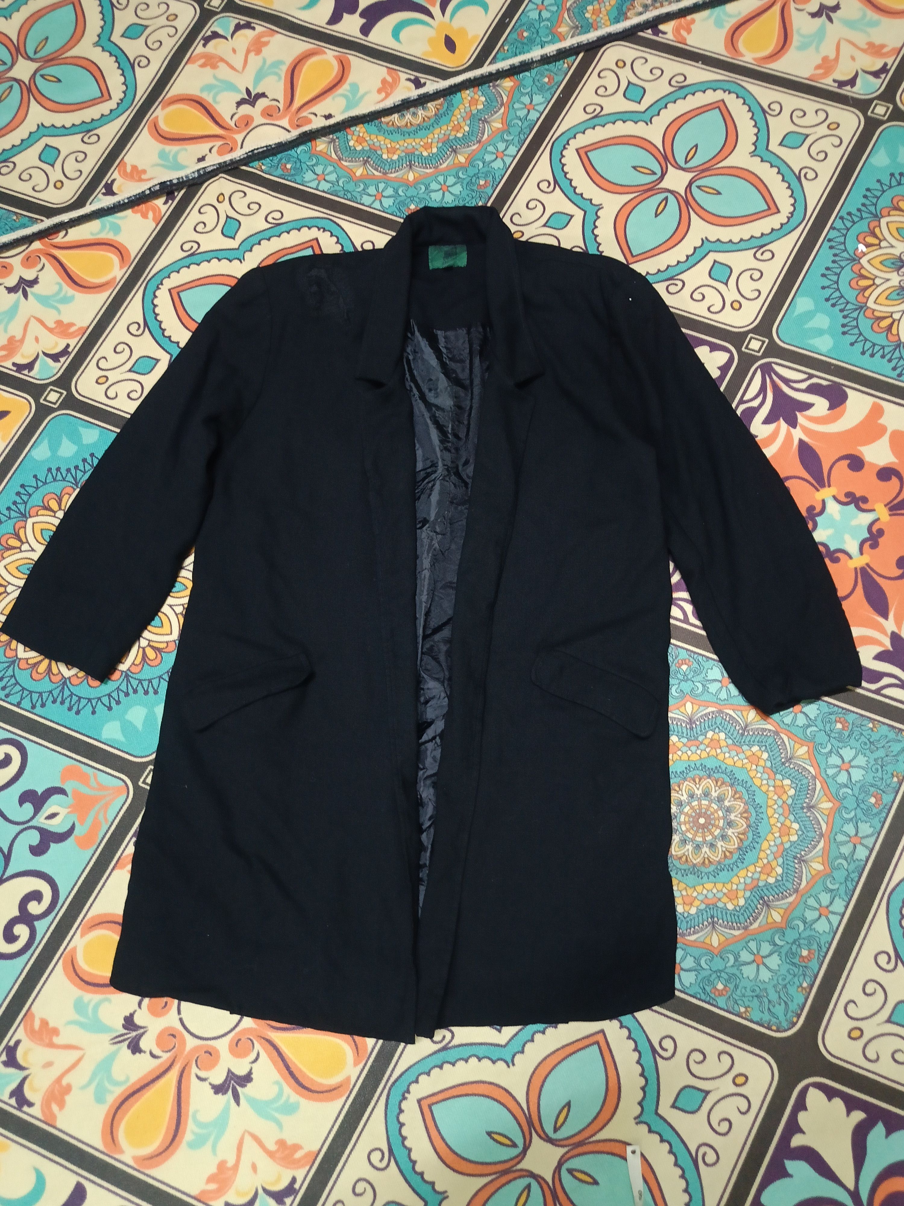 Jean Paul Gaultier × Vintage Vintage Trash Junior Gaultier Long Cardigan Embroidered Size US L / EU 52-54 / 3 - 7 Thumbnail