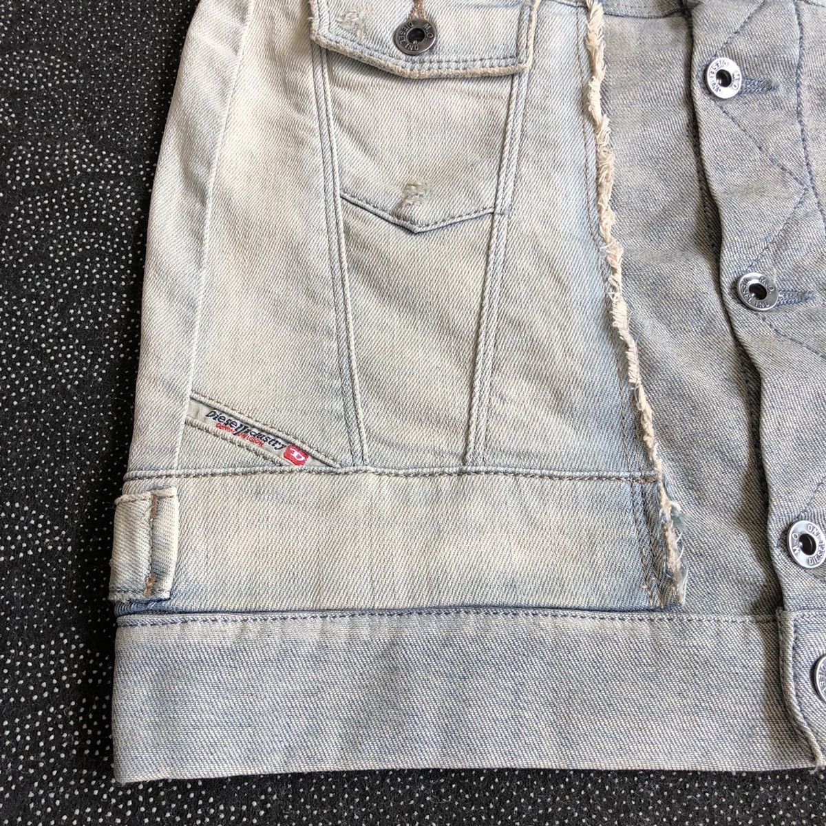 Diesel DIESEL full button jeans mini skirt Size 26" / US 2 / IT 38 - 16 Thumbnail