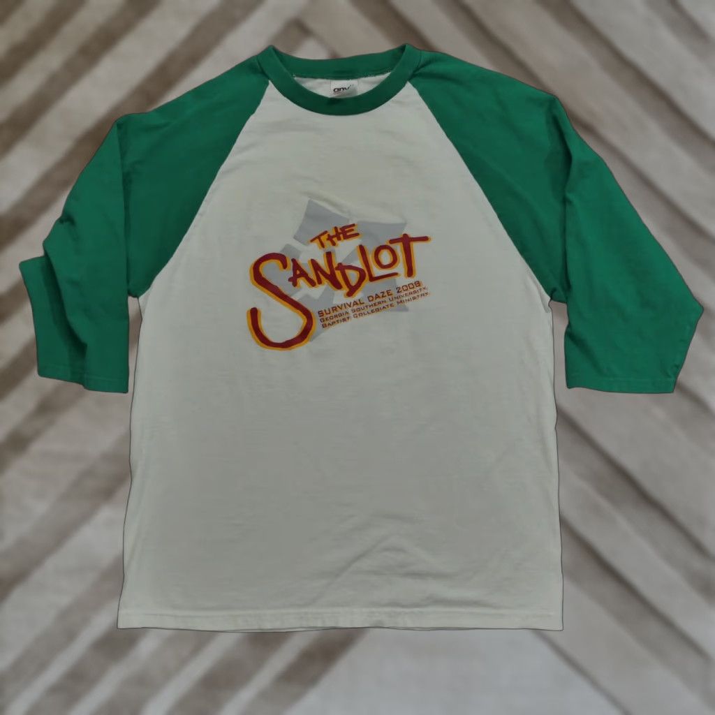 Vintage VINTAGE Christian Shirt Adult M White Green Baseball The Sandlot 2008 Y2K Size US M / EU 48-50 / 2 - 1 Thumbnail