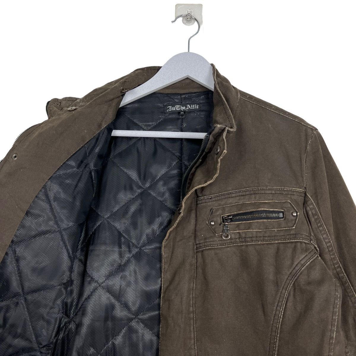 14th Addiction 🔥 IN THE ATTIC SLEEVE BELTED MOTO RIDER JACKET Size US M / EU 48-50 / 2 - 10 Thumbnail