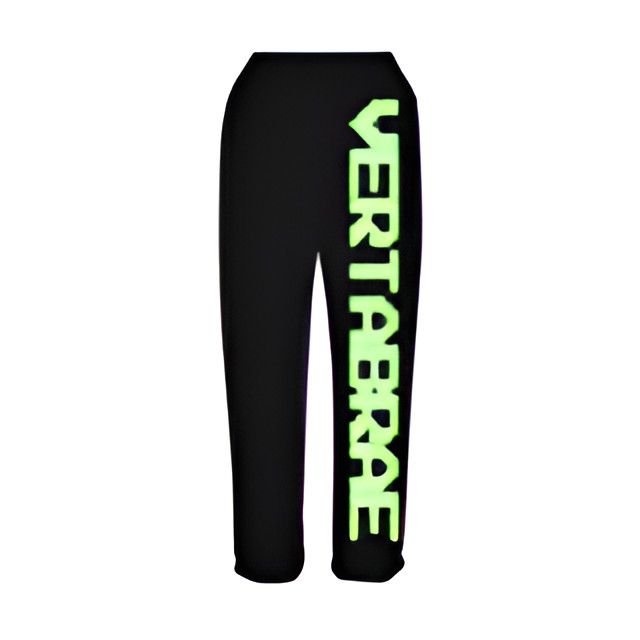 Vertabrae C-2 Sweatpants Black/Glow Green Size US 32 / EU 48 - 1 Preview