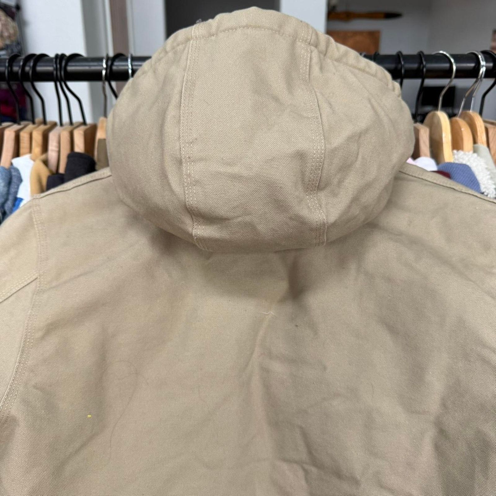 Carhartt Vintage Carhartt J130 Hooded Jacket Boys Large Size L / US 10 / IT 46 - 8 Thumbnail