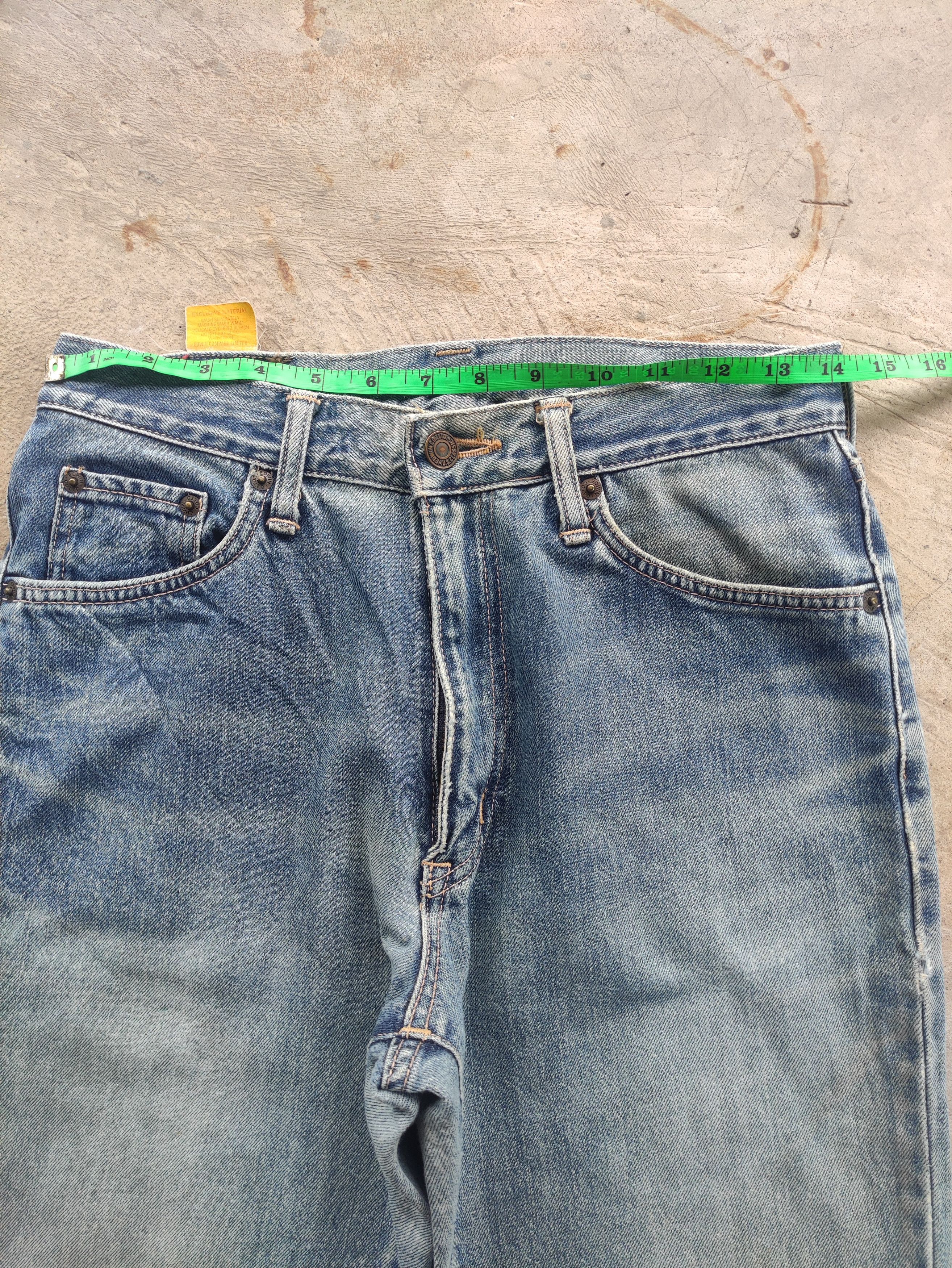 Edwin Vintage Edwin Japan Jean Distressed Faded Denim Size US 29 - 6 Thumbnail