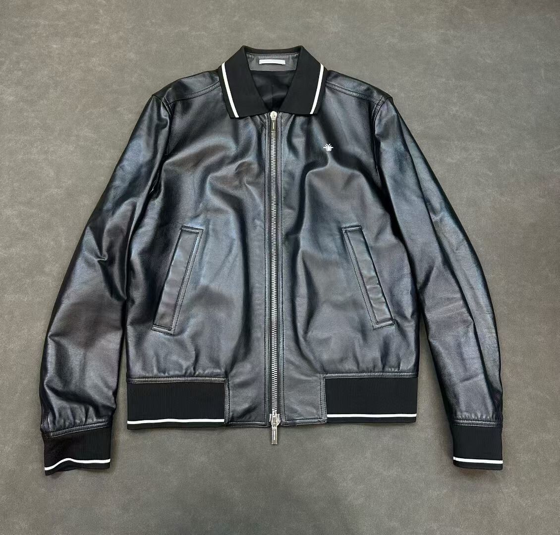Dior Dior Homme Sheepskin Bee Embroidery Jacket Size US M / EU 48-50 / 2 - 1 Thumbnail