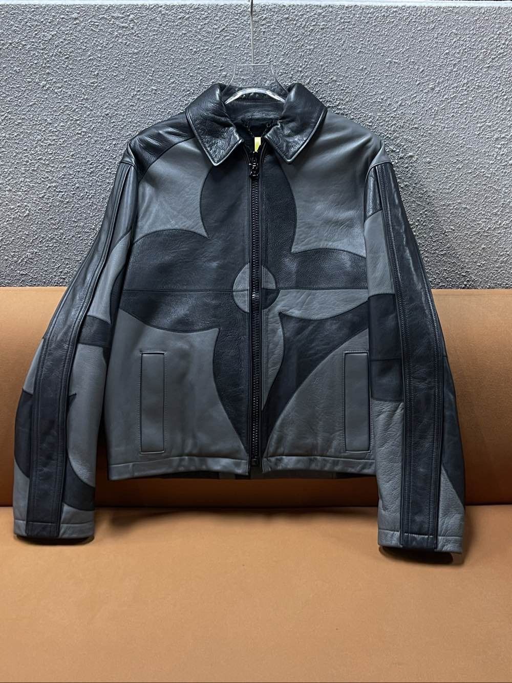 Louis Vuitton Louis Vuitton Monogram Flower Leather Jacket 48 Size US M / EU 48-50 / 2 - 1 Thumbnail